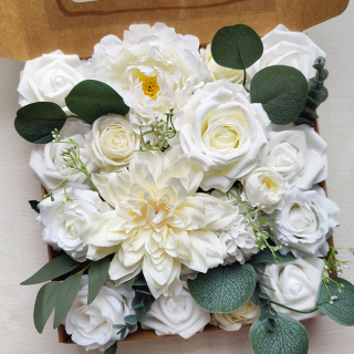 Artificial Flower DIY Gift Box