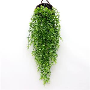 Artificial Eucalyptus Leaves Hanging Plant