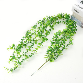 Artificial Eucalyptus Leaves Hanging Plant