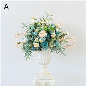Centrotavola per matrimoni con palline di fiori artificiali di rose