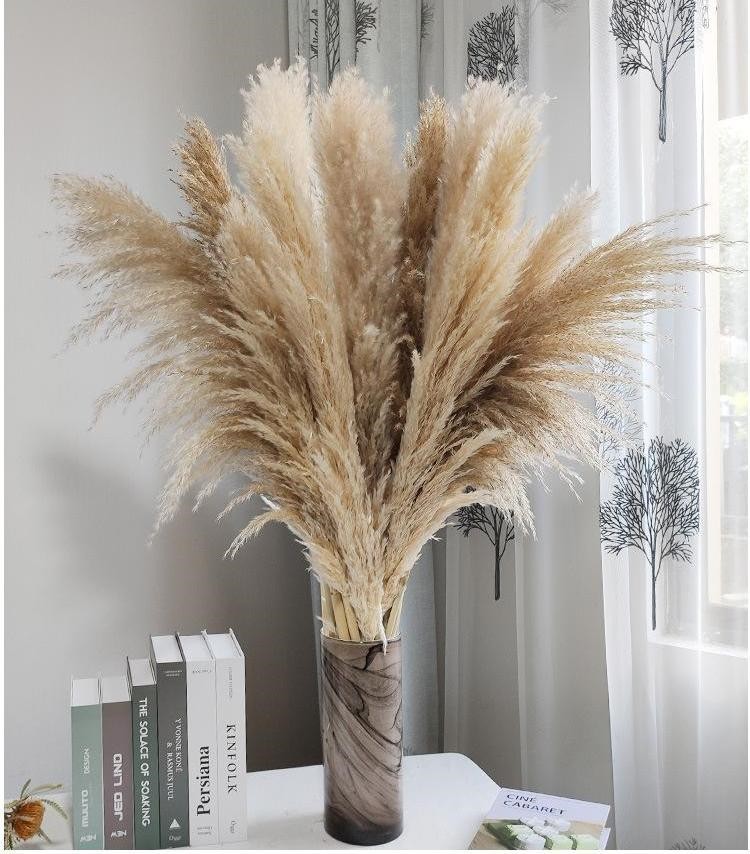 faux pampas grass