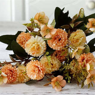 Artificial Carnation Bouquet Indoor Decoration