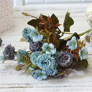 Artificial Carnation Bouquet Indoor Decoration