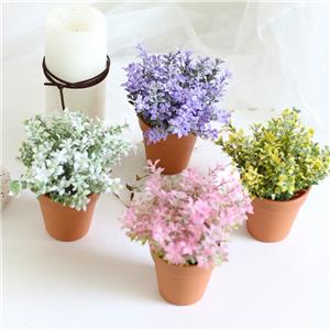 Plastic Flowers Artificial Plant Home Decor