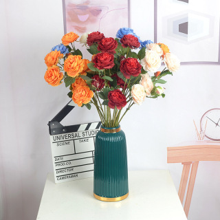 Hiasan Bunga Peony Tiruan