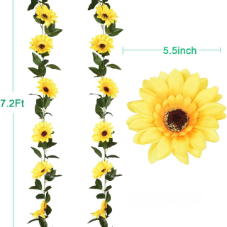 Vite di girasole artificiale