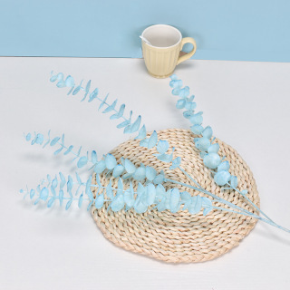 5 Fork Artificial Eucalyptus Leaves