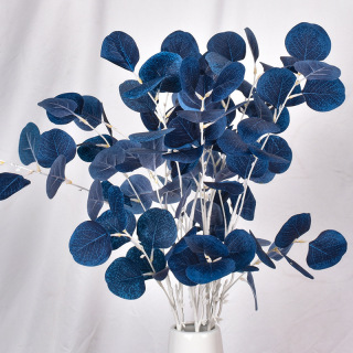 Branches artificielles de fausses feuilles d'eucalyptus