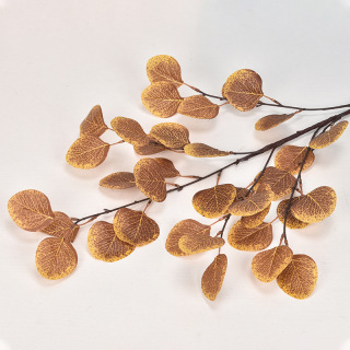 Branches artificielles de fausses feuilles d'eucalyptus
