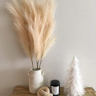 Faux Pampas csokor dekor