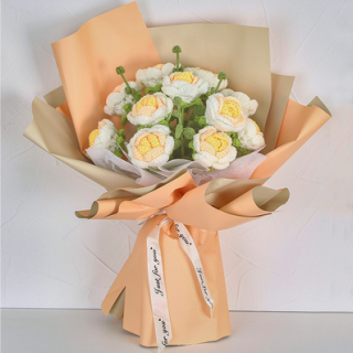 Regalo di mazzi di fiori lavorati a maglia
