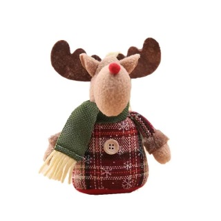Ornamenti di peluche per albero di Natale