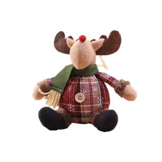 Ornamenti di peluche per albero di Natale