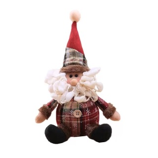 Ornamenti di peluche per albero di Natale