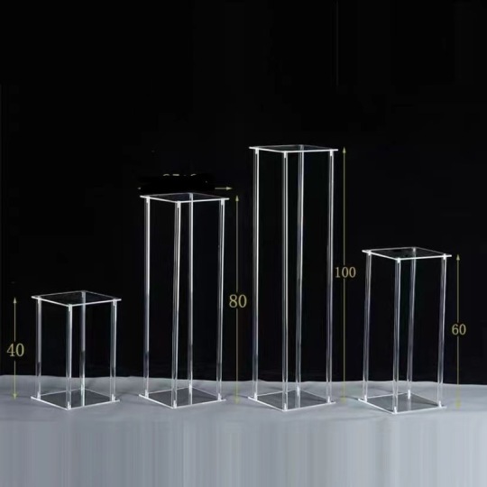 Espositore per fiori in acrilico