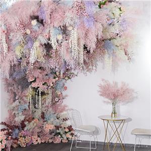 Rami di pino Matrimonio Fiore di seta artificiale muro