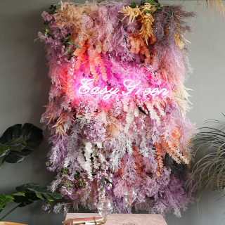 Rami di pino Matrimonio Fiore di seta artificiale muro