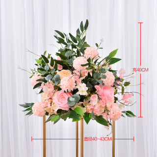 Decorazione della sfera del fiore di nozze del fiore di seta