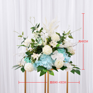 Decorazione della sfera del fiore di nozze del fiore di seta