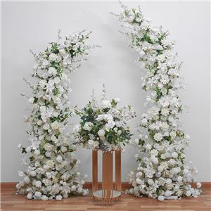 Arco di sfondo fiore artificiale per la decorazione di nozze