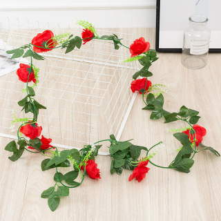 Viti di rose artificiali a 10 teste