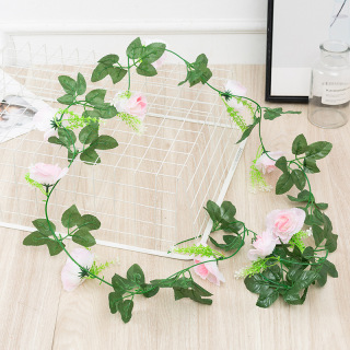 Viti di rose artificiali a 10 teste