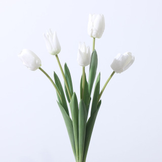 Szimulációs tulipánok selyem virágok csokor