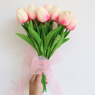 Sejambak Pengantin Tulip Tiruan
