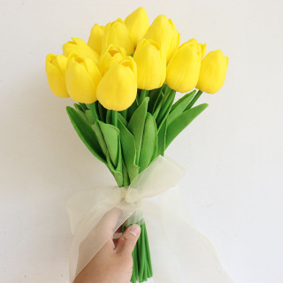 Sejambak Pengantin Tulip Tiruan