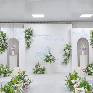 Весільний декор фон квіткової композиції