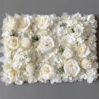 Decorazione del fondale da parete con fiori
