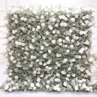 Decorazione del fondo della parete del fiore di Gypsophila