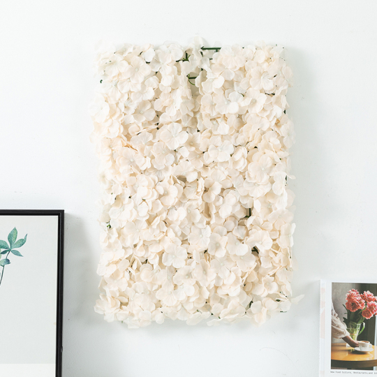 कृत्रिम फूल विवाह पृष्ठभूमि दीवार