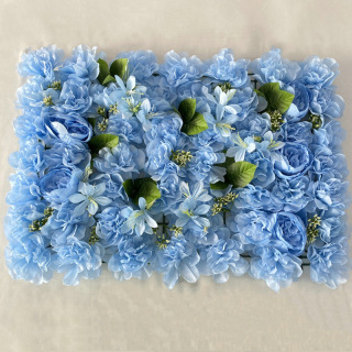 Decorazione del pannello da parete con fiore di peonia in seta