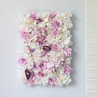 Mur de rose artificiel floral d'événement de mariage d'OEM 60*40cm