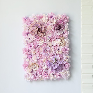 Mur de rose artificiel floral d'événement de mariage d'OEM 60*40cm
