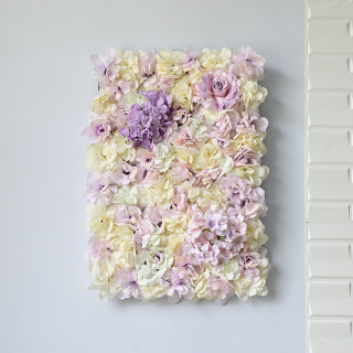 Mur de rose artificiel floral d'événement de mariage d'OEM 60*40cm