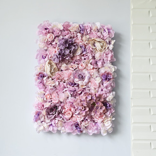 Mur de rose artificiel floral d'événement de mariage d'OEM 60*40cm