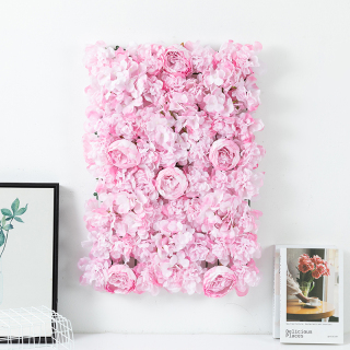 Hiasan Dinding Bunga Mawar Hydrangea Tiruan