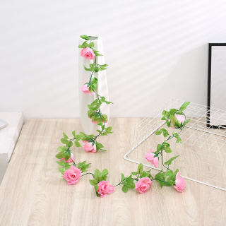 Ghirlande di rose artificiali Edera Vite di rose artificiali
