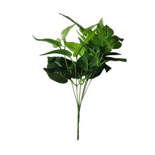 7 Garpu 36cm Tumbuhan Plastik Tiruan