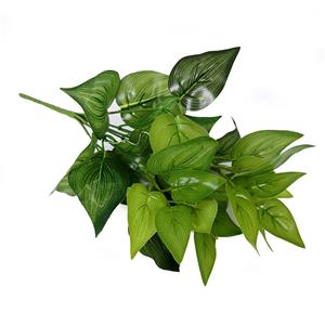 7 Garpu 36cm Tumbuhan Plastik Tiruan