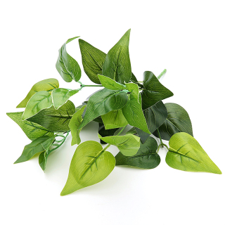 7 Garpu 36cm Tumbuhan Plastik Tiruan