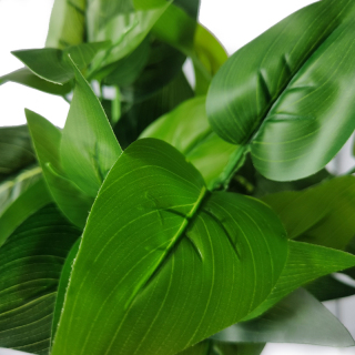 7 Garpu 36cm Tumbuhan Plastik Tiruan