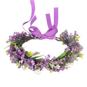 Hawaiian Garland Artificial Gypsophila Flower Headdress
