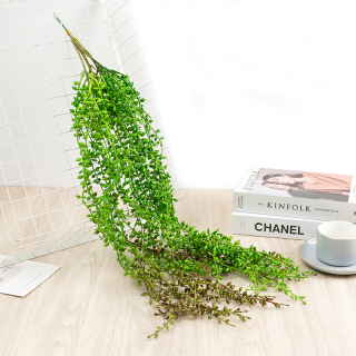 Plante de simulation de haricot bourgeon en plastique de décoration