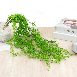 Plante de simulation de haricot bourgeon en plastique de décoration