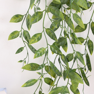 Feuilles de plantes en plastique de décoration de maison de simulation