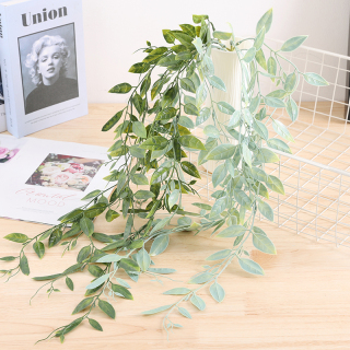 Feuilles de plantes en plastique de décoration de maison de simulation