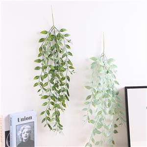Feuilles de plantes en plastique de décoration de maison de simulation